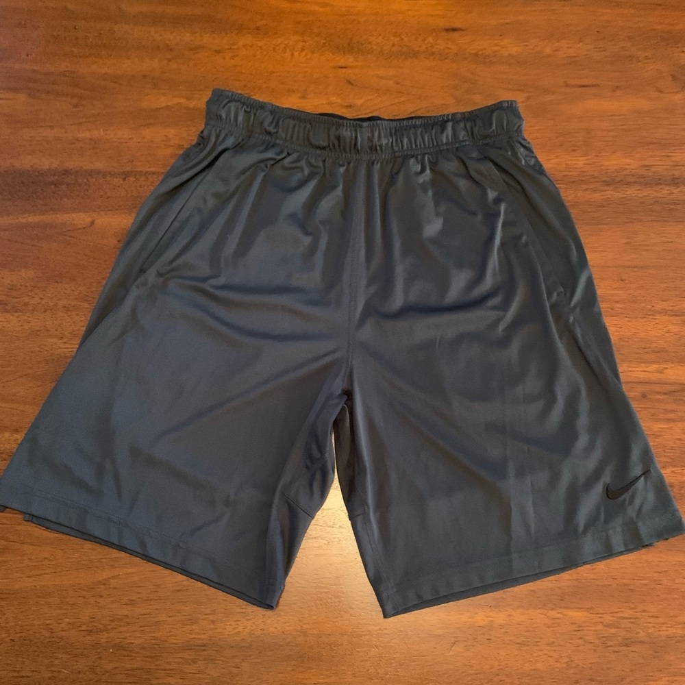 Nike men’s gray shorts size Medium